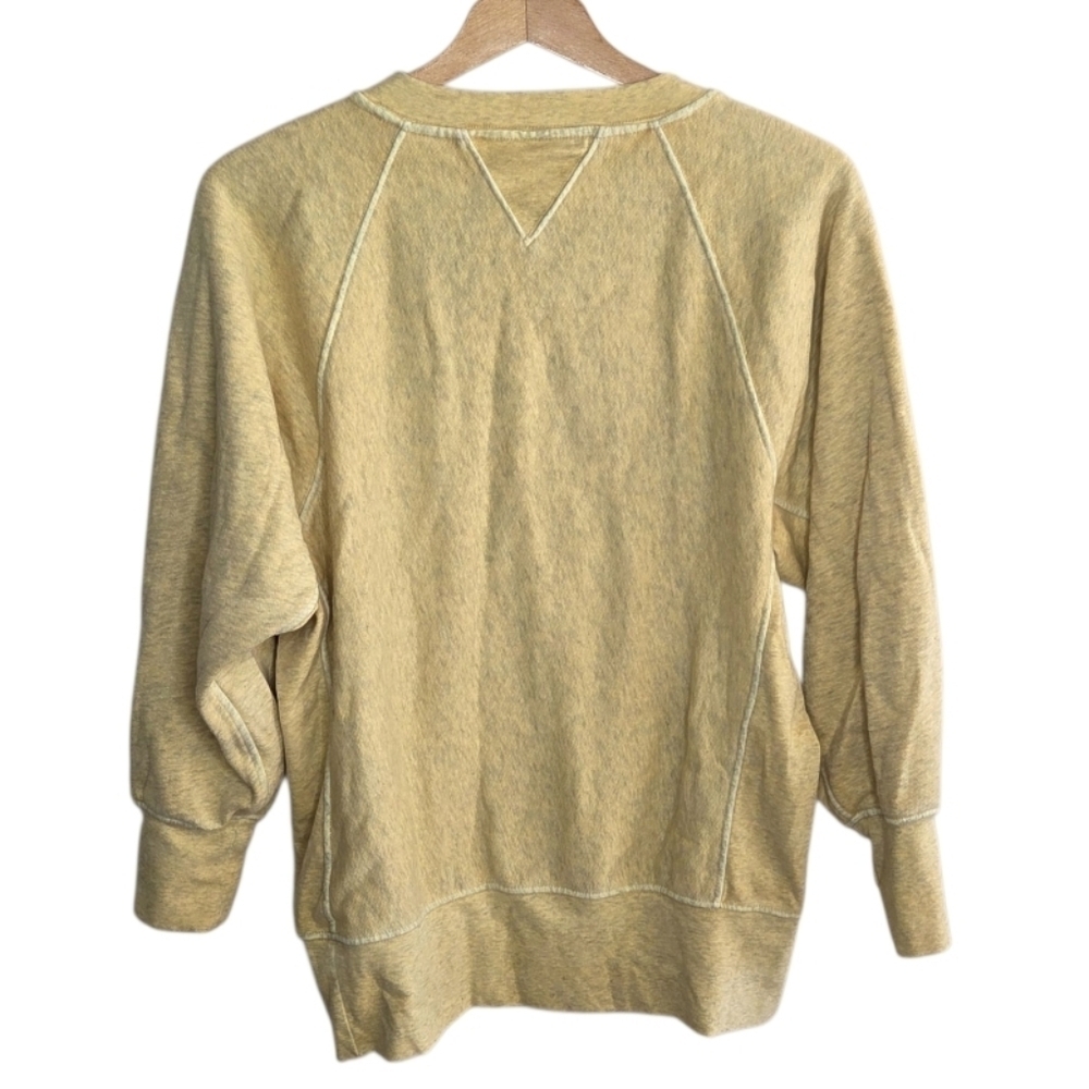 FP Movement | Heathered Butter Yellow Sweatshirt with Pockets Size XS - Picture 8 of 8